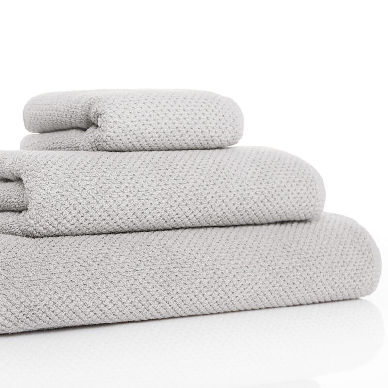 Towel Sorema Bee Waffle Silver - Image 2