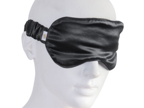 აბრეშუმის ძილის ნიღაბი Seidenweberei Black