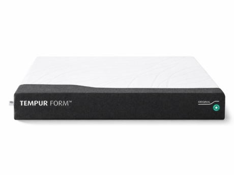 Tempur Form mattress with pressure-relieving memory foam and firm support design