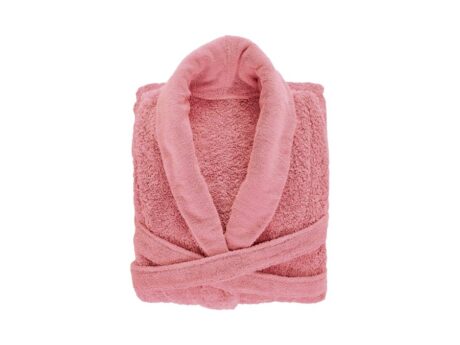 Abyss & Habidecor pink bathrobe
