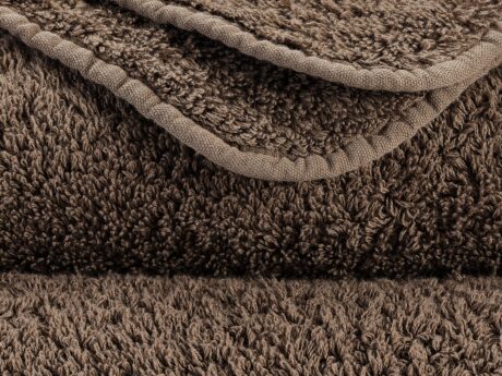Abyss & Habidecor Super Pile 771 taupe cotton towel texture close-up