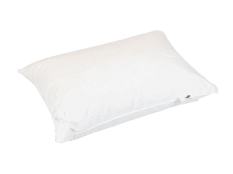 Falkenreck Genusskissen white down pillow with soft cotton cover