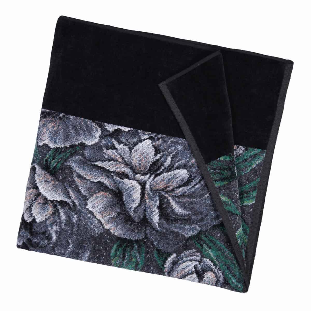Feiler Dark Peony Hand Towel - Image 2