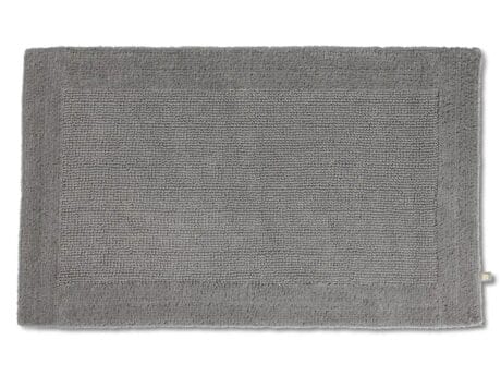 Rhomtuft Prestige cotton bath mat in pebble