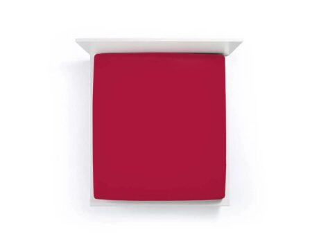 Bella Donna Jersey Crimson ზეწარი რეზინით