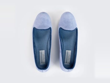 Masserano Marta Periwinkle ბალეტკა-ჩუსტები