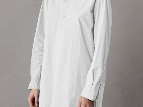 Society Limonta Nite Mod.66 cotton nightshirt in white