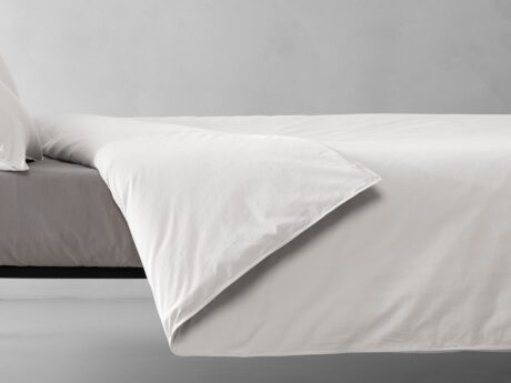 Society Limonta Tale cotton percale duvet cover in white