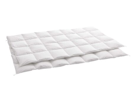Dauny Geneva Down Light duvet laid out