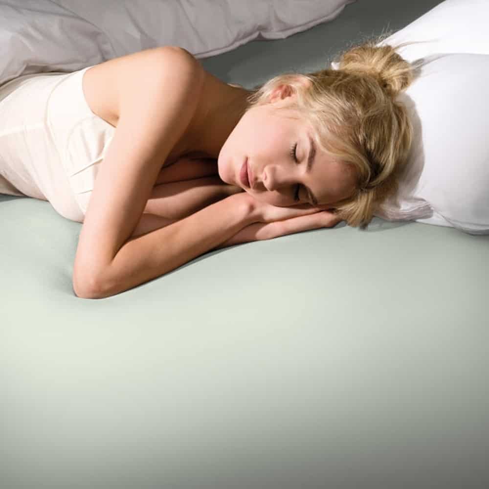Bella Donna Jersey Pastel Green ზეწარი რეზინით