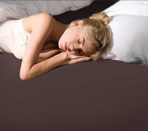 Bella Donna Jersey Mocha ზეწარი რეზინით - Image 2
