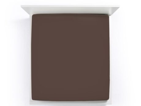 Bella Donna Jersey Mocha ზეწარი რეზინით