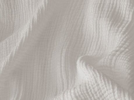 Society Limonta Free New cotton voile bedspread in white – detail