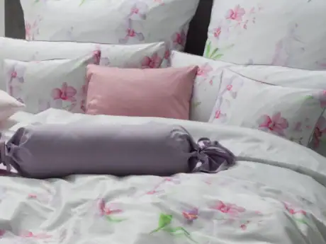 Graser Orchidee cotton satin bed linen