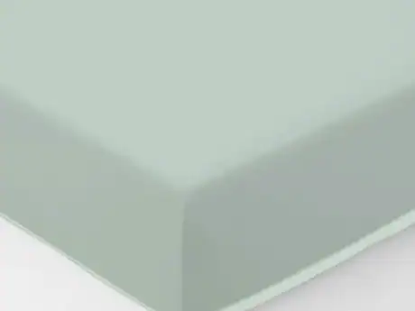 Graser Edelsatin M fitted sheet in kristall