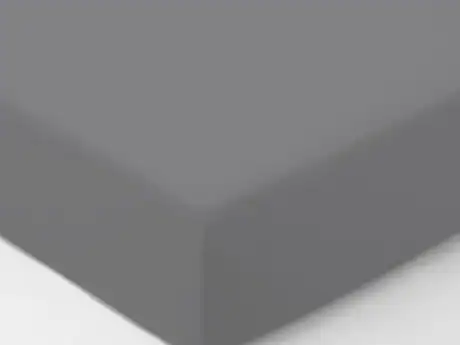 Graser Zwirn-Jersey fitted sheet in platin