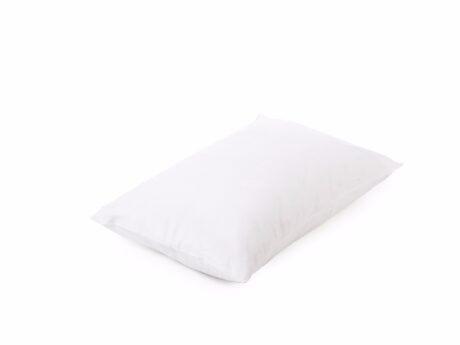 Libeco Heritage white organic linen pillowcase, detail