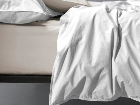 Society Limonta Nite cotton duvet cover in white