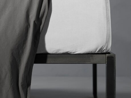 Society Limonta Nite cotton fitted sheet in white