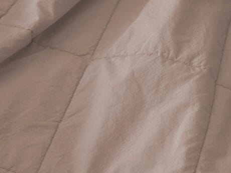 Society Limonta Nite quilted bedspread, square stitching detail